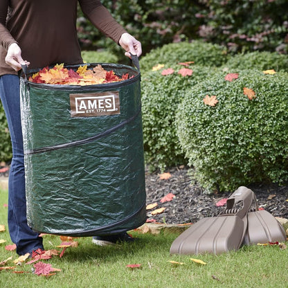 3-Piece Leaf Cleanup Kit with Collapsible Yard Bag & Garden Claws