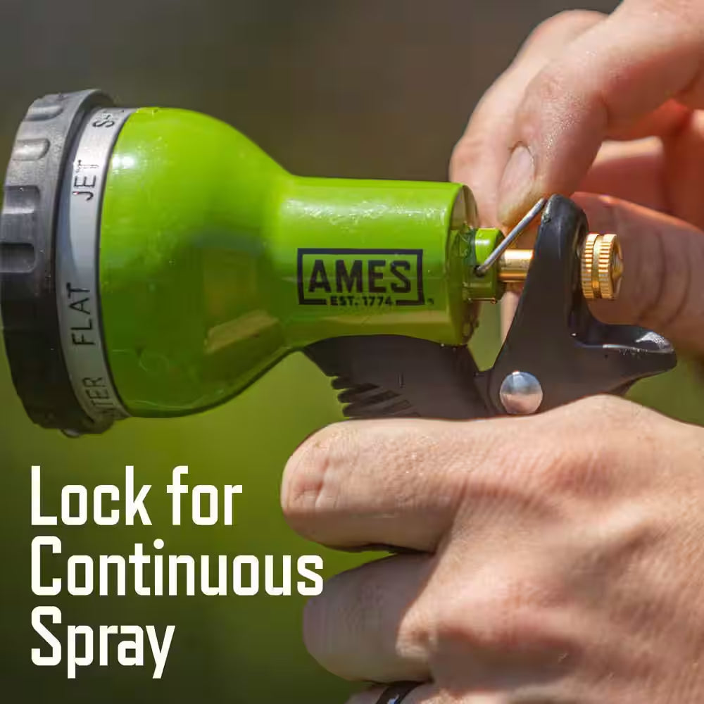 Heavy-Duty 7-Pattern Garden Hose Nozzle Sprayer