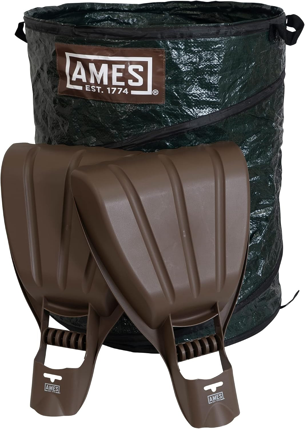 3-Piece Leaf Cleanup Kit with Collapsible Yard Bag & Garden Claws