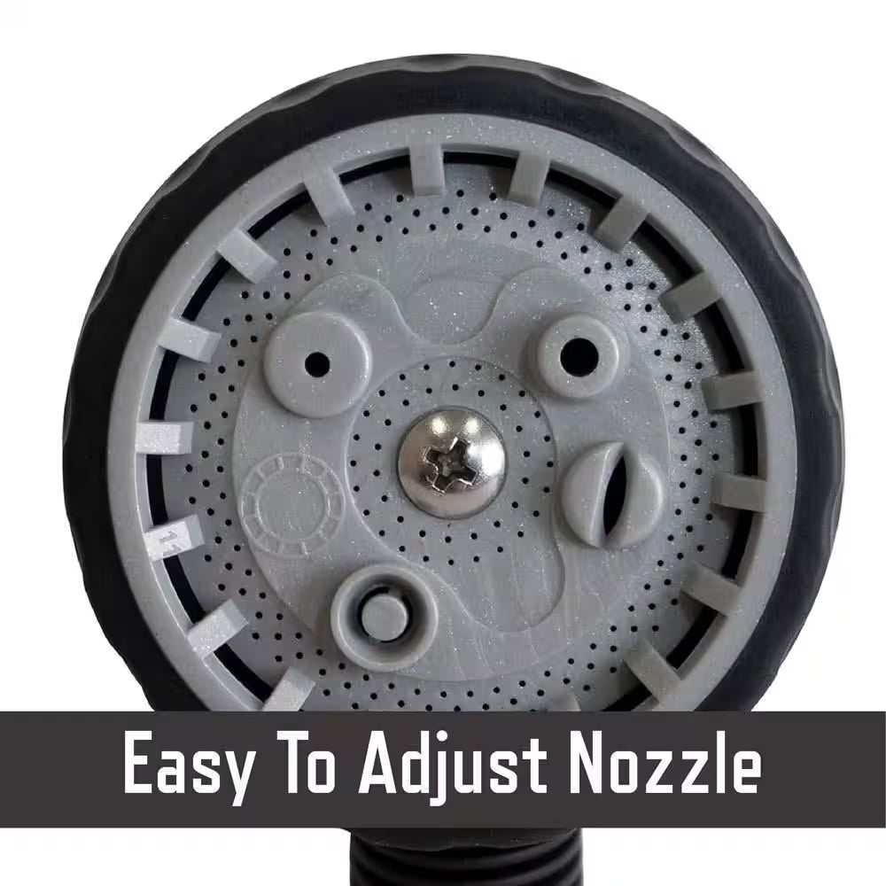 Heavy-Duty 7-Pattern Garden Hose Nozzle Sprayer